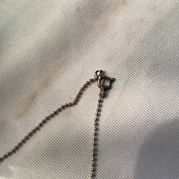 Diamond and Ruby Person Necklace - Picture 2 of 3